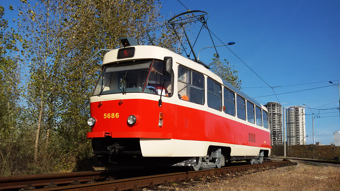 Kiev, Tatra T3SUCS nr. 5686