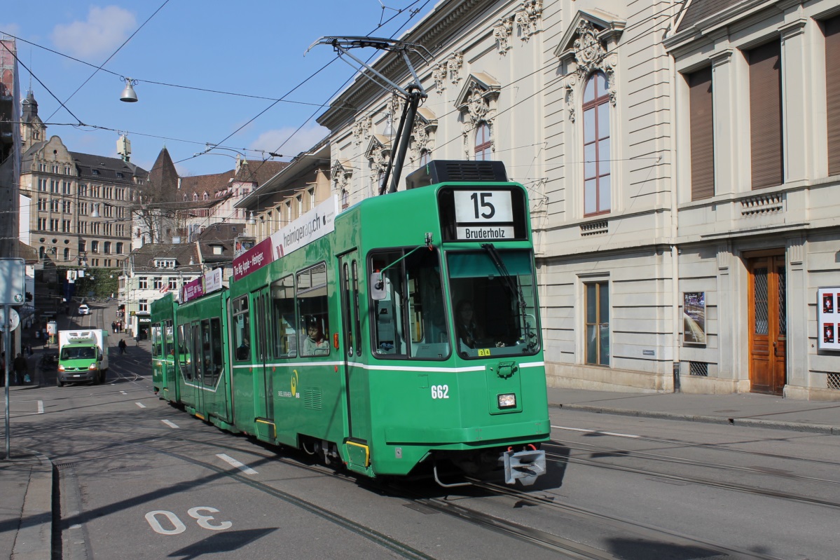 Basel, Schindler/Siemens Be 4/6 S č. 662