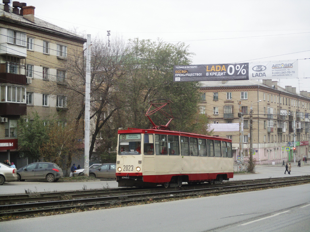Челябинск, 71-605 (КТМ-5М3) № 2023