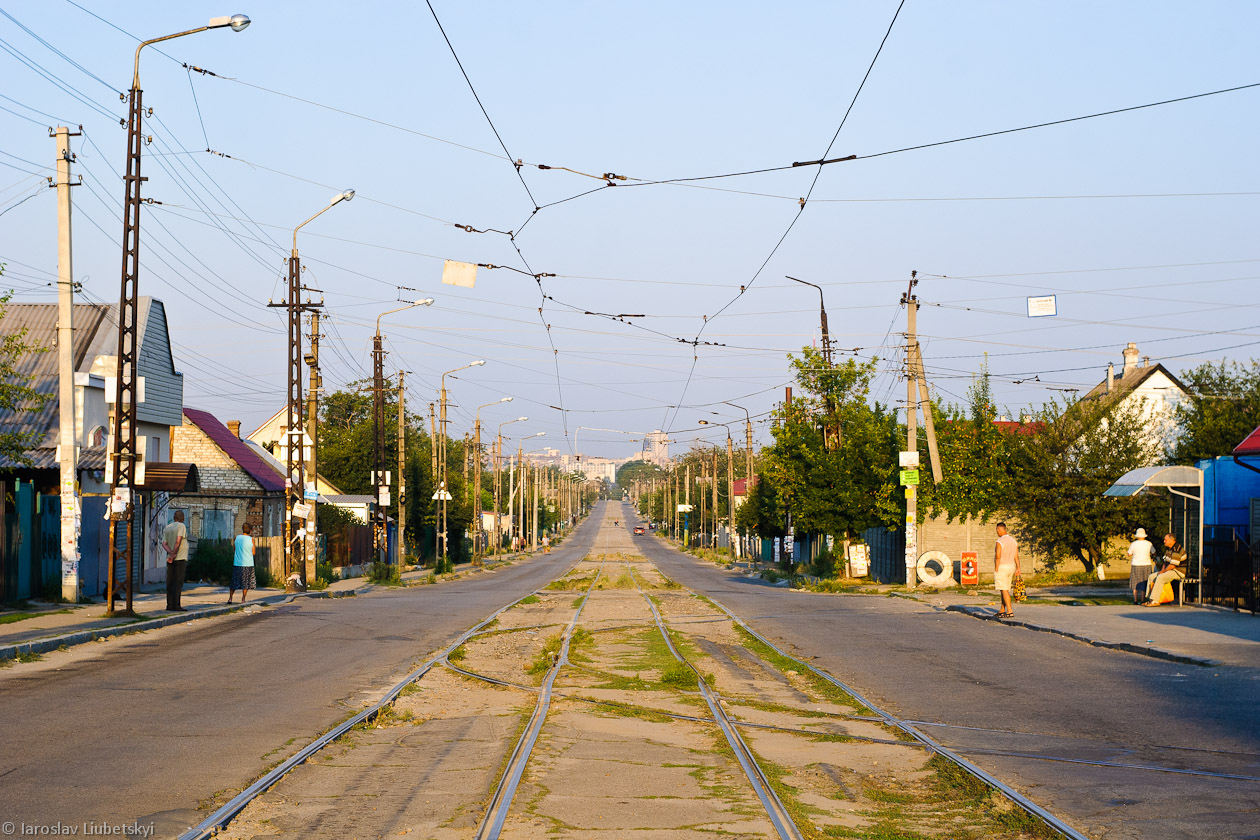 Zaporiżżia — Tram lines