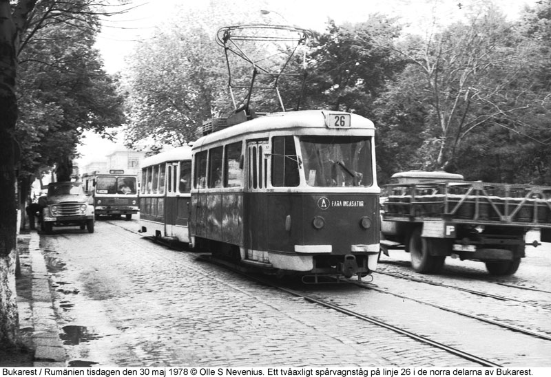 Bukarest — Trams without fleet numbers