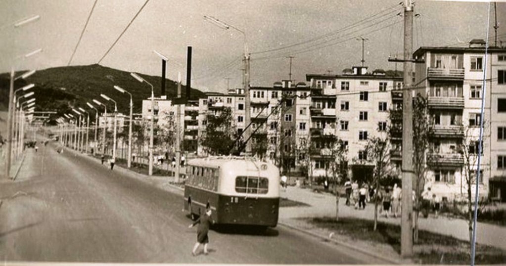 Владивосток, ЗиУ-5 № 18; Владивосток — Исторические фотографии — троллейбус