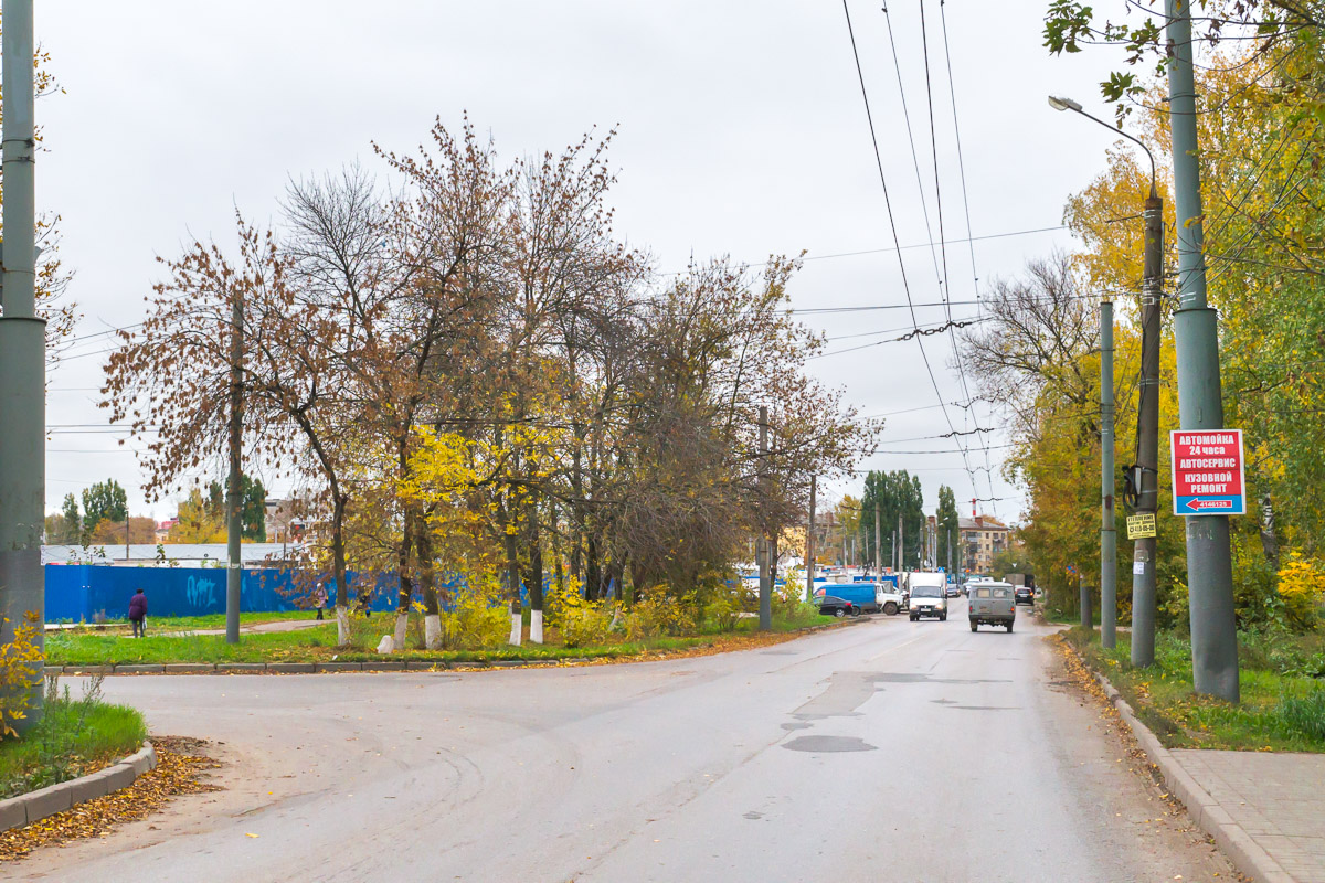 Nizhny Novgorod — Closed trolleybus lines