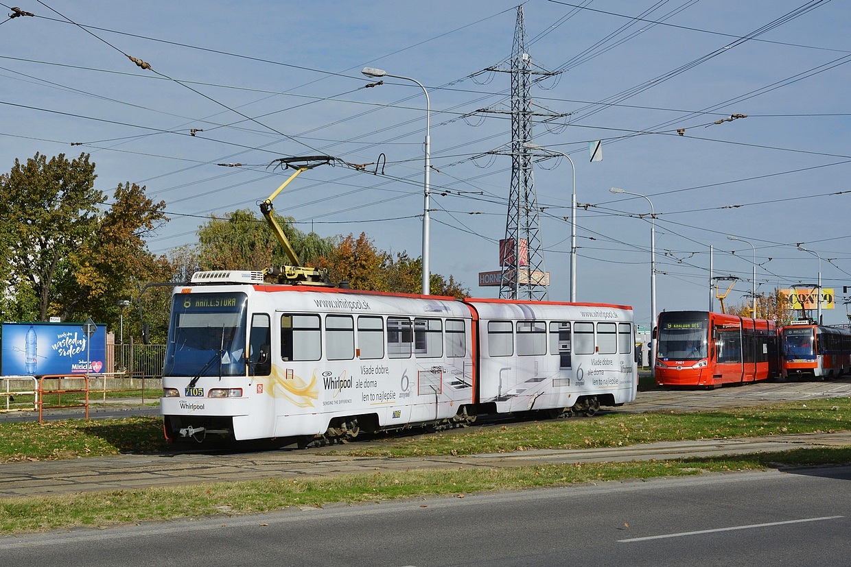 Bratislava, Tatra K2S № 7105