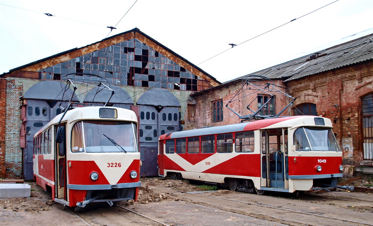 Odesa, Tatra T3SU (2-door) № 3226; Odesa, Tatra T3SU (2-door) № 1049