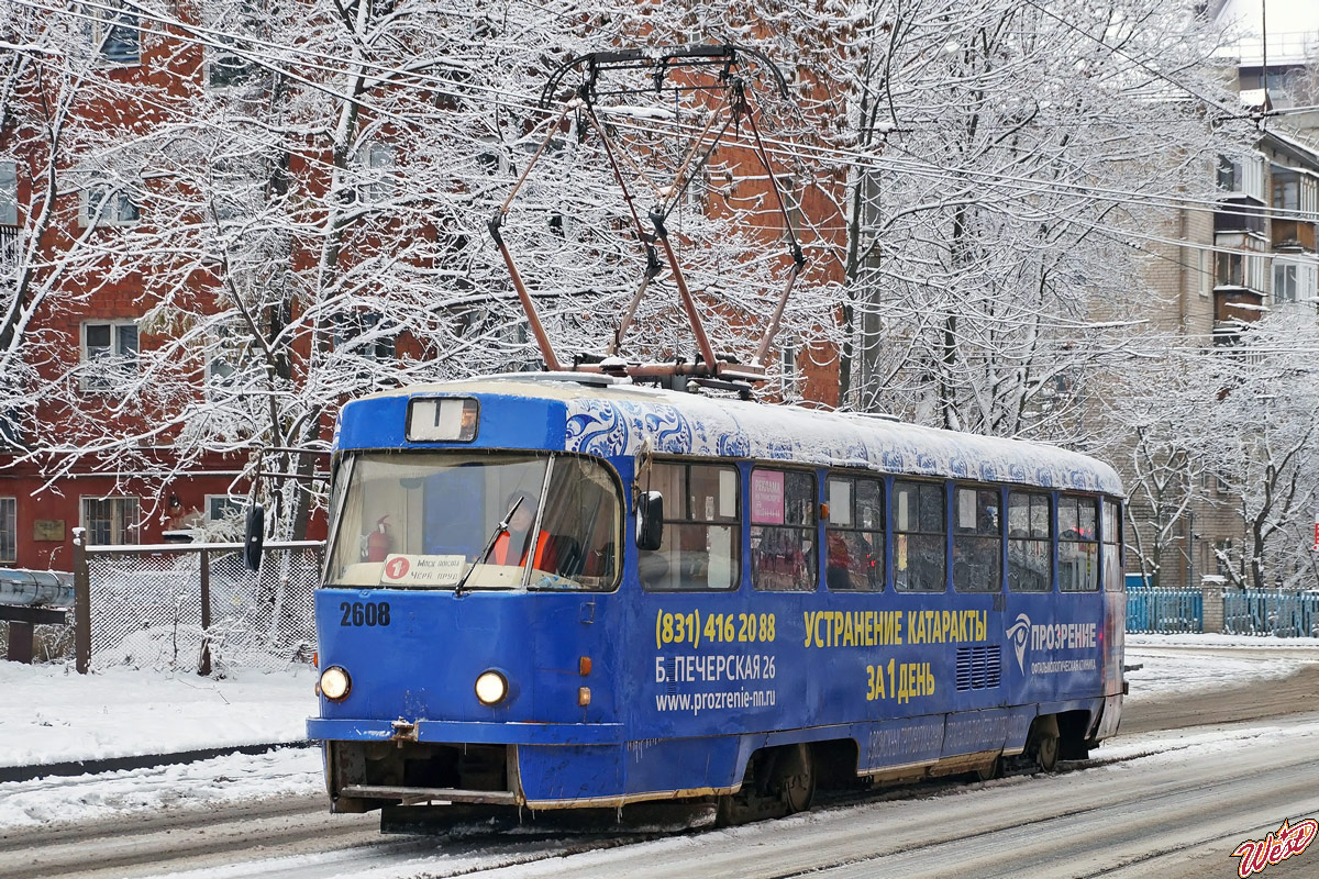 Nizhny Novgorod, Tatra T3SU № 2608