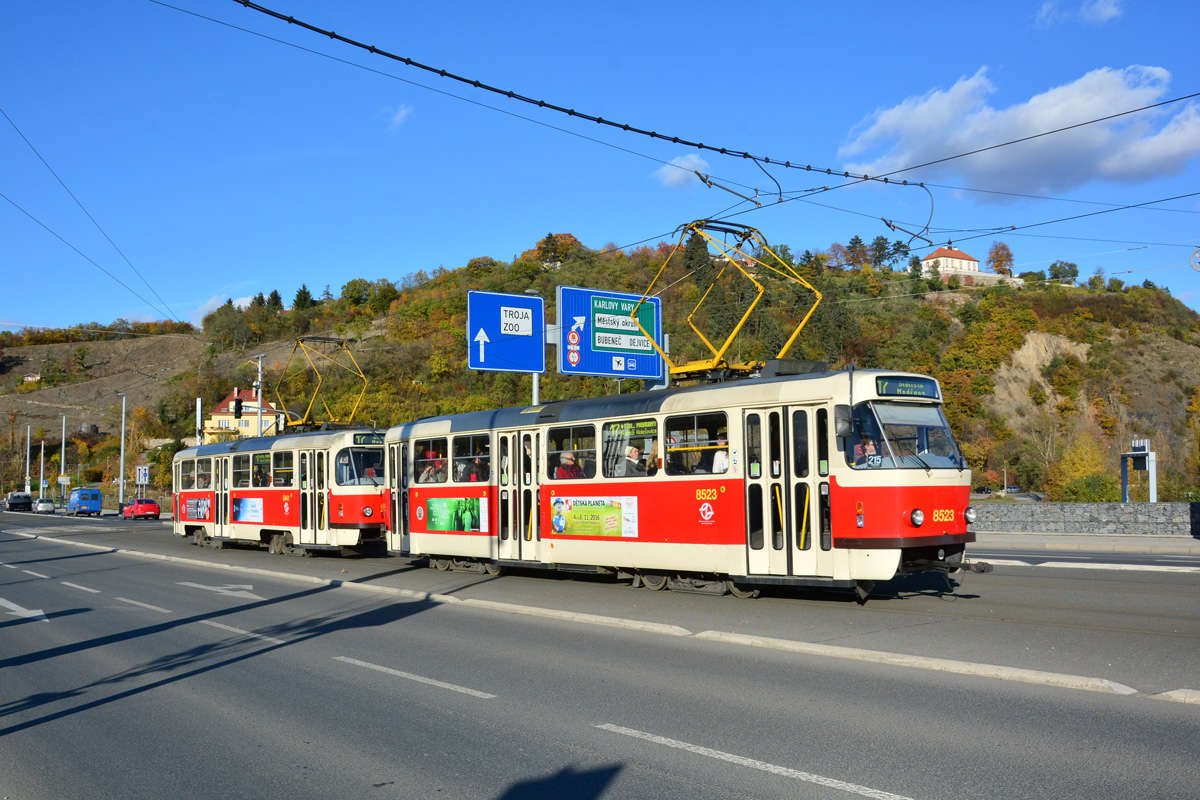 Prague, Tatra T3R.P № 8523; Prague, Tatra T3R.P № 8441