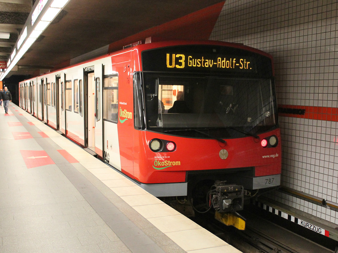 Нюрнберг, VAG-Baureihe DT3-F № 787
