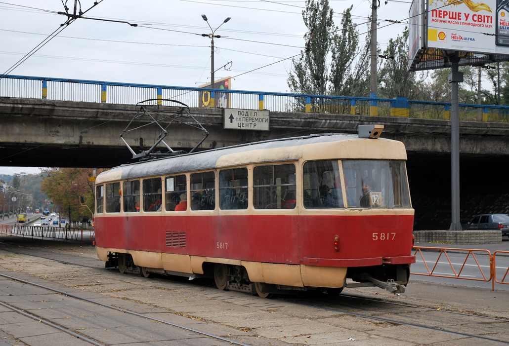 Kyiv, Tatra T3SU № 5817