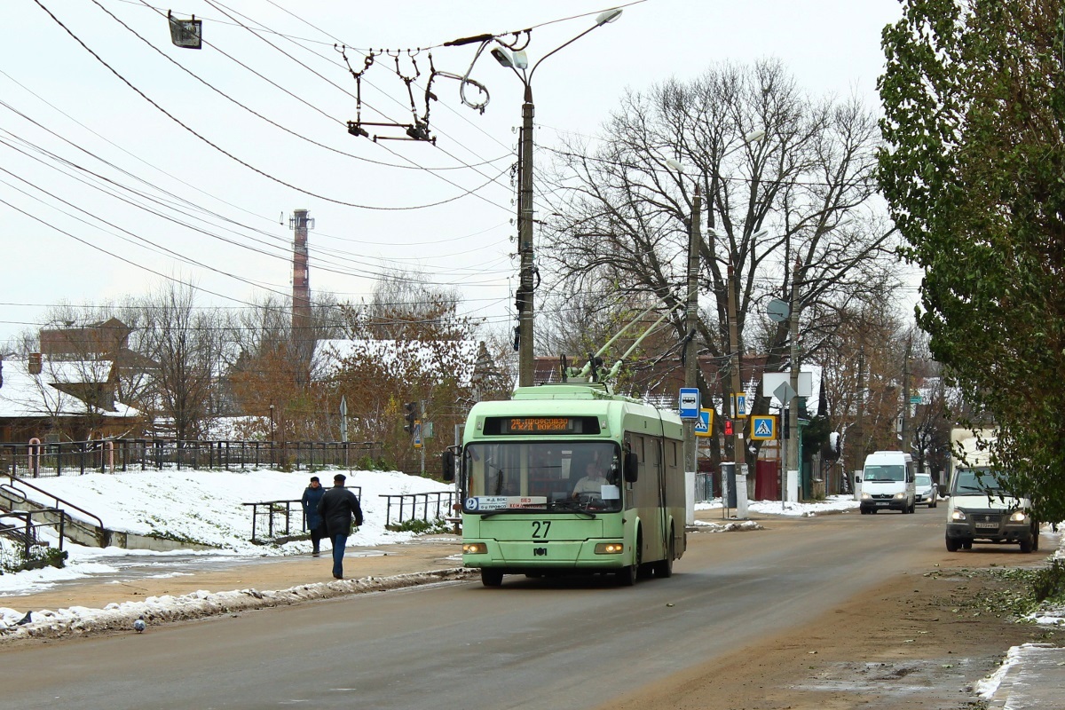 Тверь, БКМ 32102 № 27; Тверь — Троллейбусные линии: Центральный район