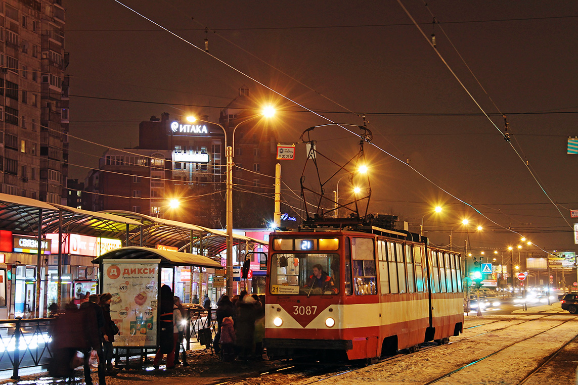 Санкт-Петербург, ЛВС-86К № 3087