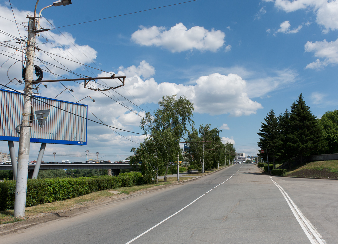 Omsk — Trolley line — Right Bank