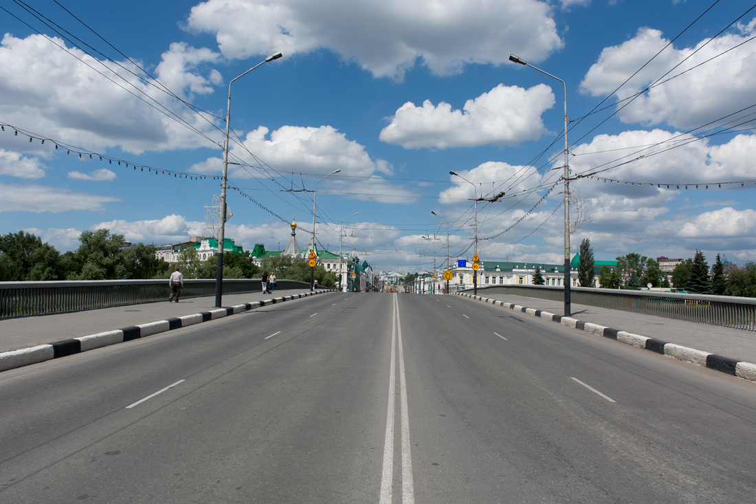 Omsk — Trolley line — Right Bank