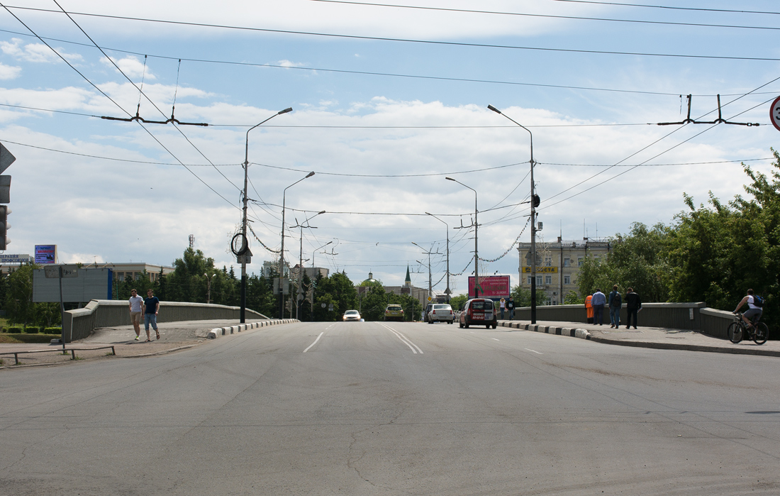 Omszk — Trolley line — Right Bank