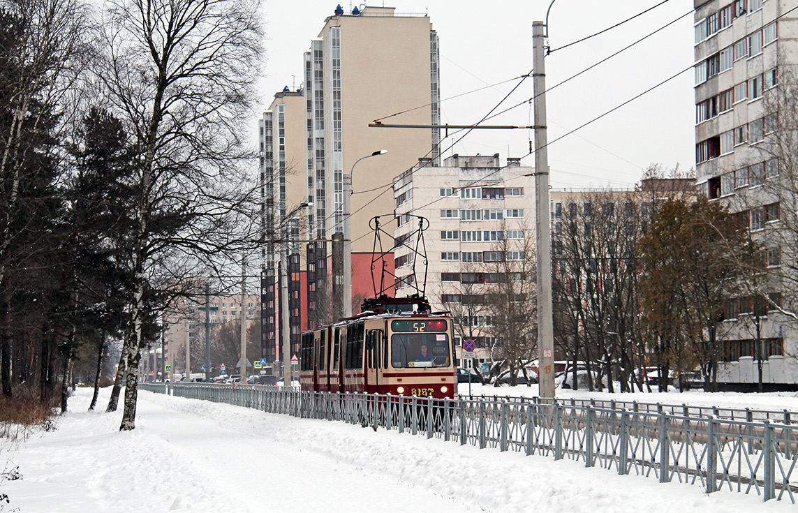 Sankt Petersburg — Tram lines and infrastructure