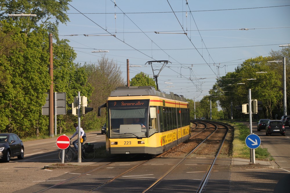 Karlsruhe, Duewag GT6-70DN N°. 223