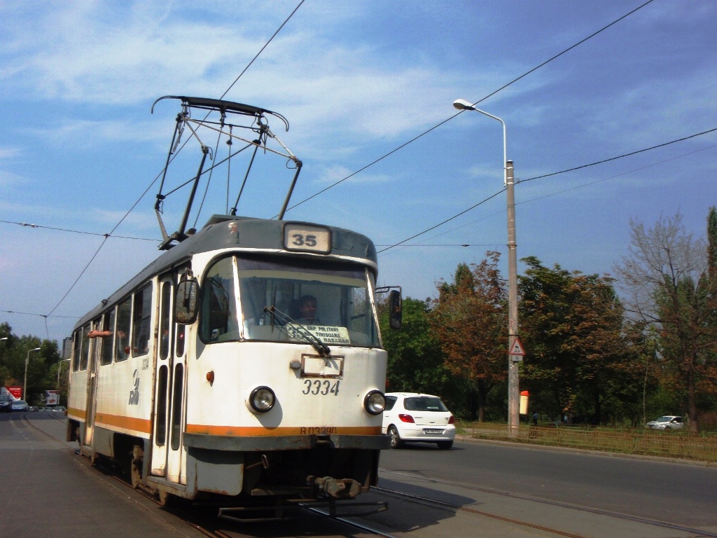 Бухарест, Tatra T4R № 3334