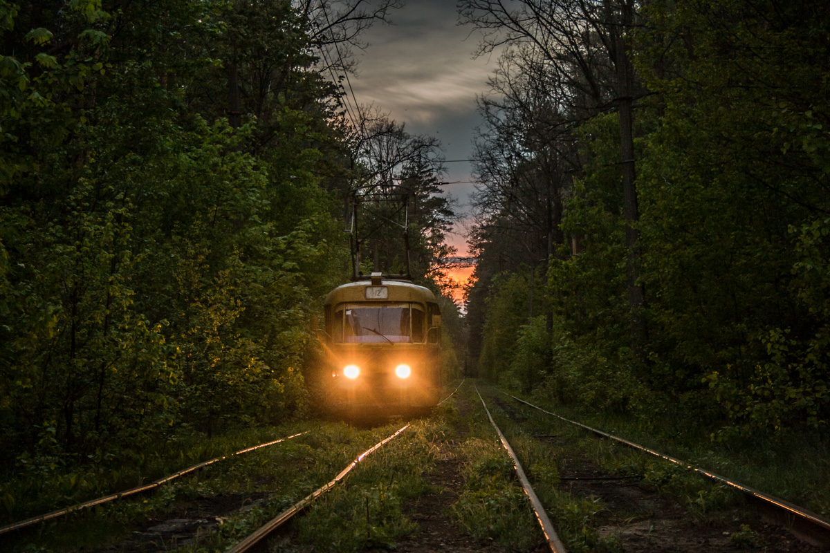Kijów — Tramway lines: Podilske depot network — north