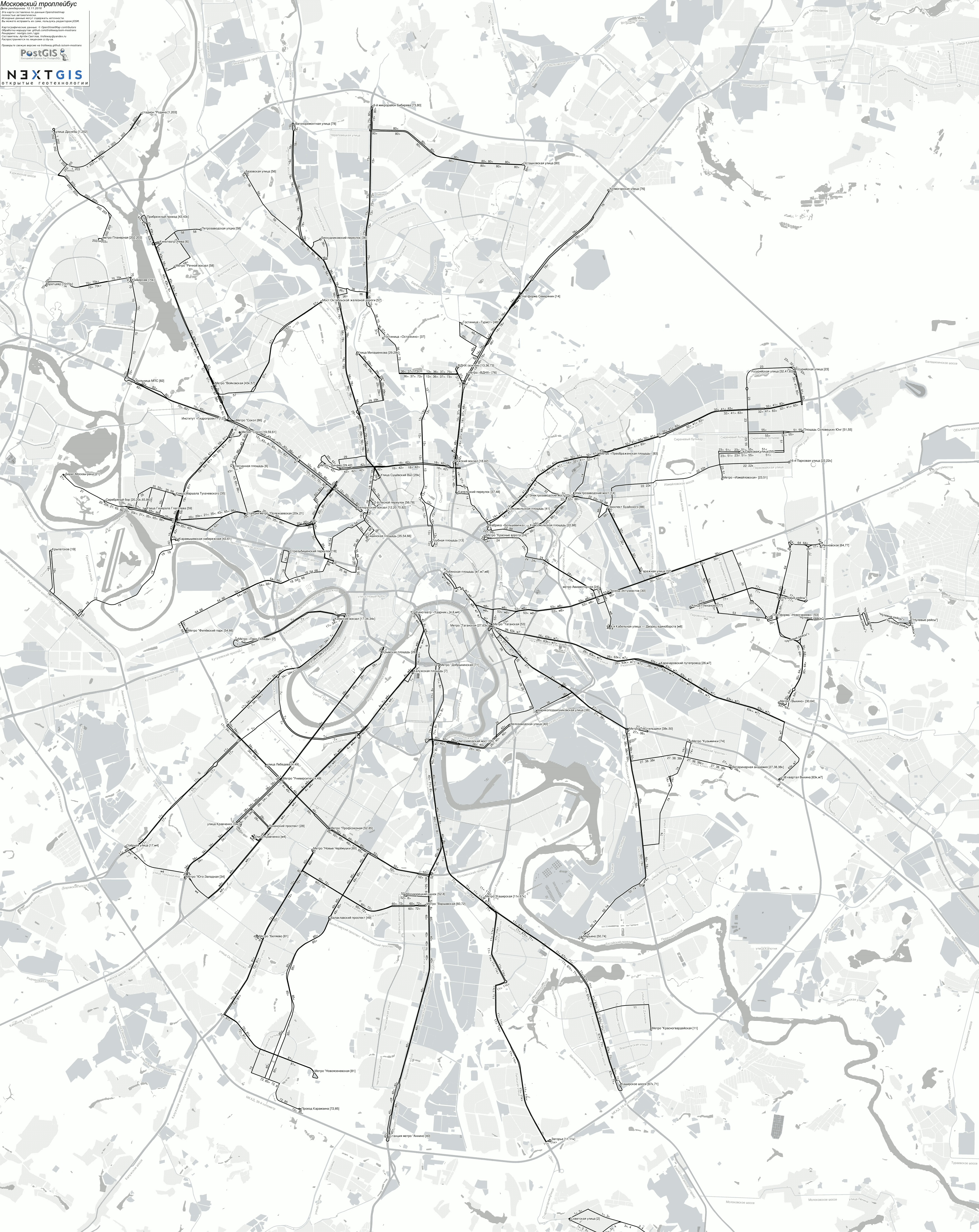 Moszkva — Citywide Maps; Himki — Maps