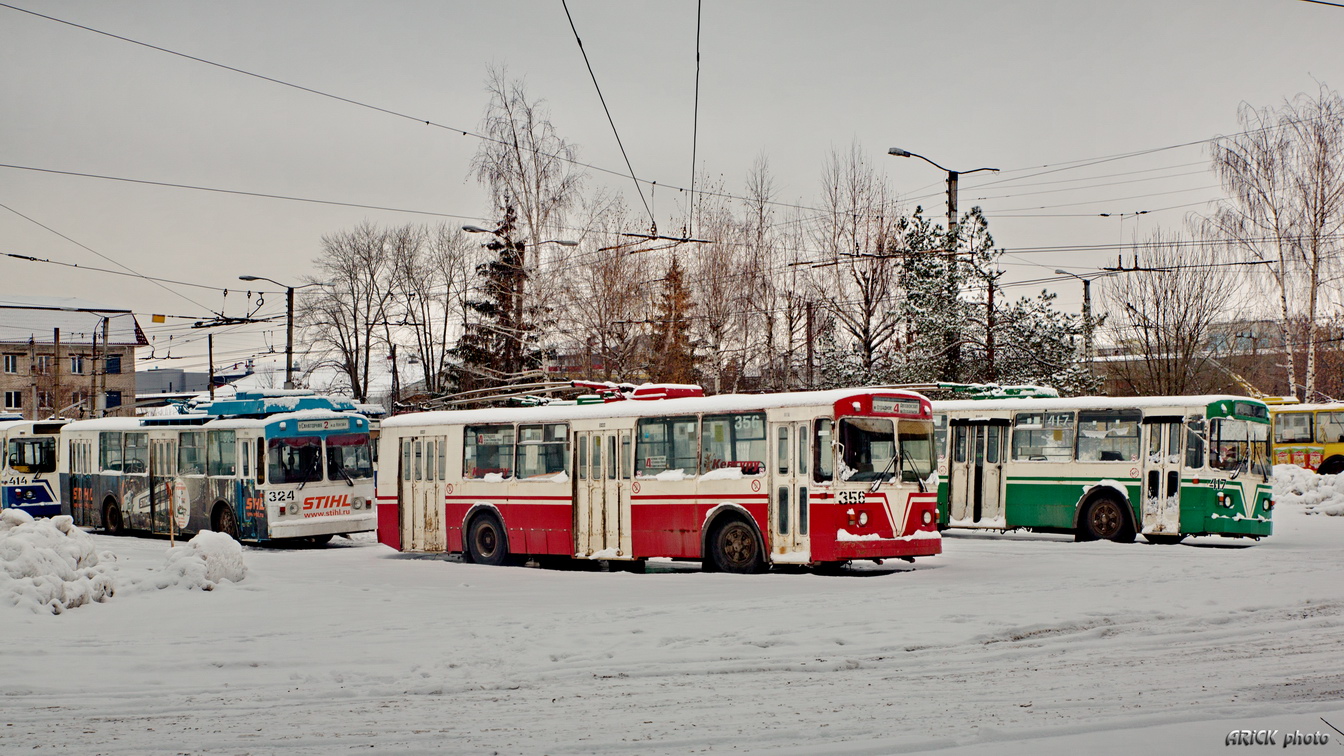 ივანოვოს, ZiU-682V [V00] № 356; ივანოვოს, ZiU-682V № 324