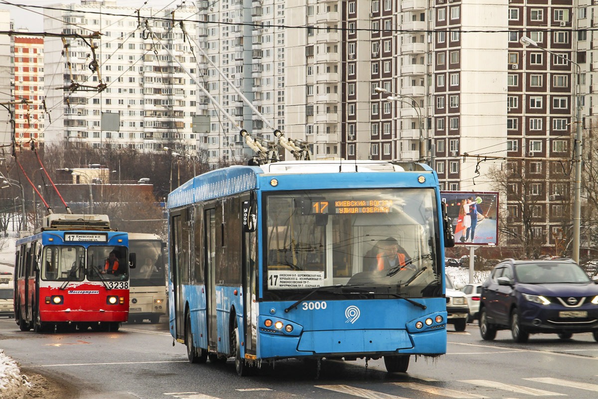 Москва, СВАРЗ-6238ЭПМ № 3000