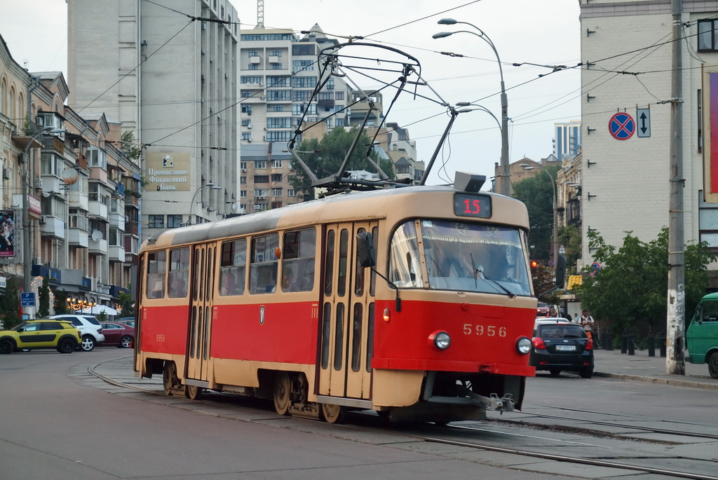 Kyiv, Tatra T3SU № 5956