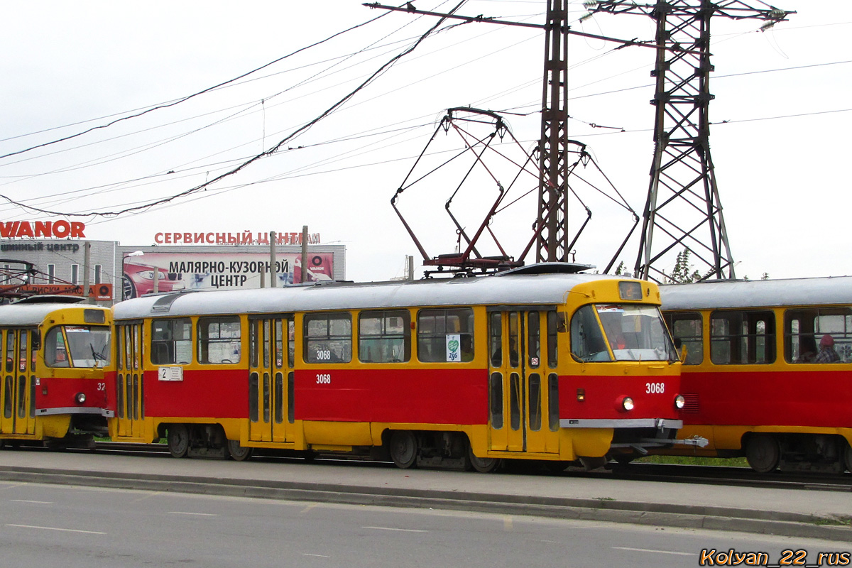 Барнаул, Tatra T3SU № 3068