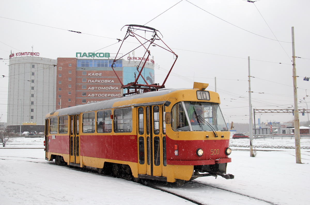 Jekatěrinburg, Tatra T3SU č. 500
