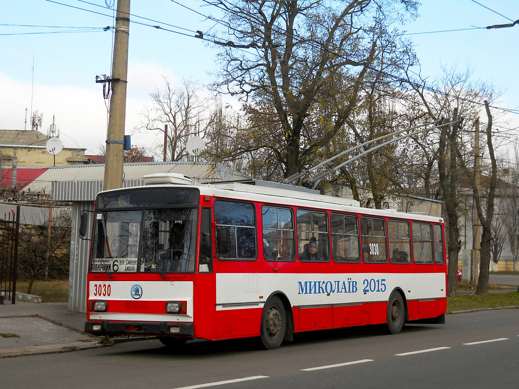Николаев, Škoda 14TrR № 3030