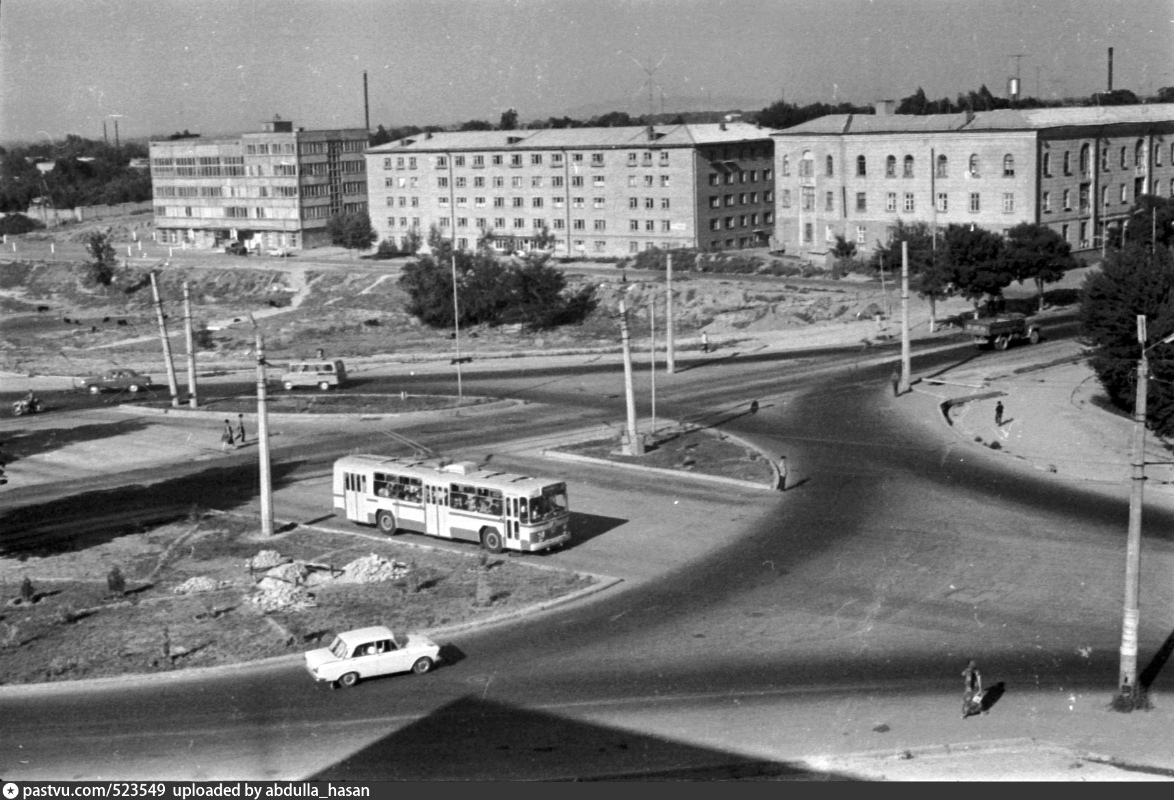 Самарканд улица Карла Маркса 1986 год