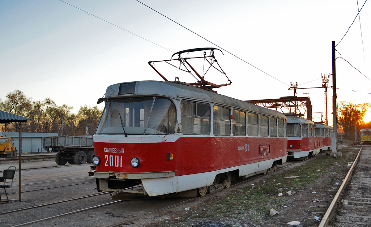 Самара, Tatra T3SU (двухдверная) № 2001; Самара — Кировское трамвайное депо