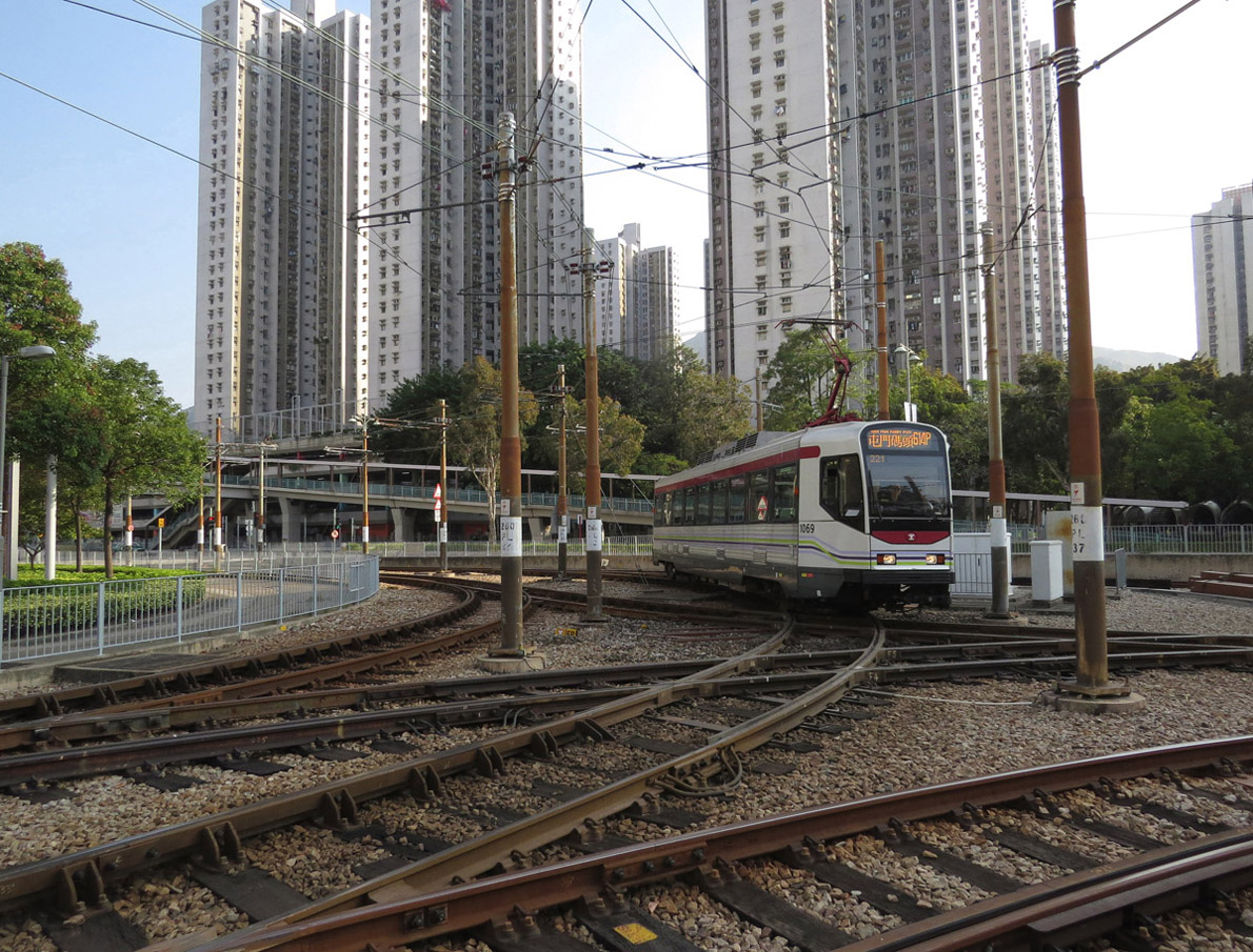 Hong Kong, Comeng A2 Class № 1069; Hong Kong — MTR Light Rail — Tram Lines and Infrastructure
