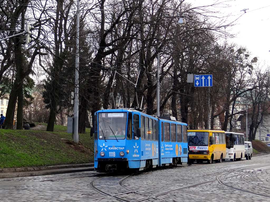 Львів, Tatra KT4SU № 1119