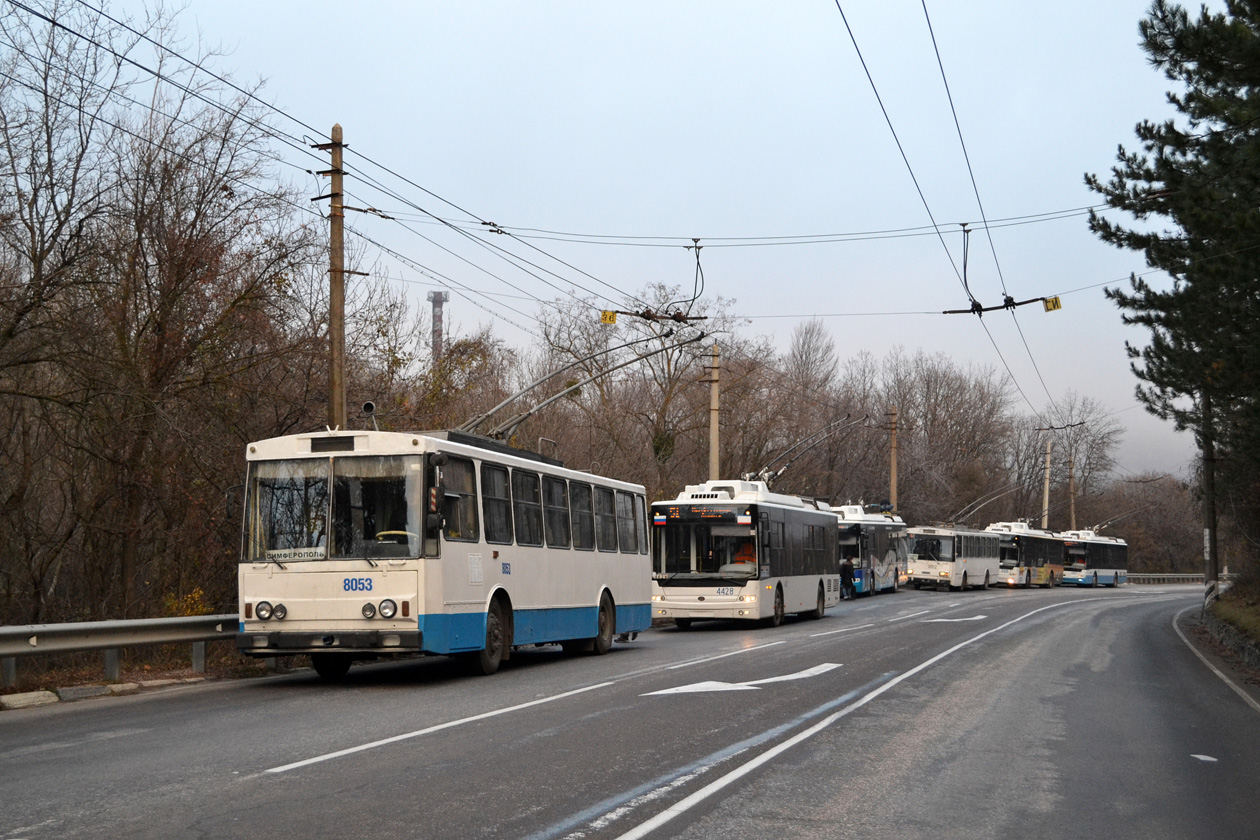 Крымский троллейбус, Škoda 14Tr02/6 № 8053