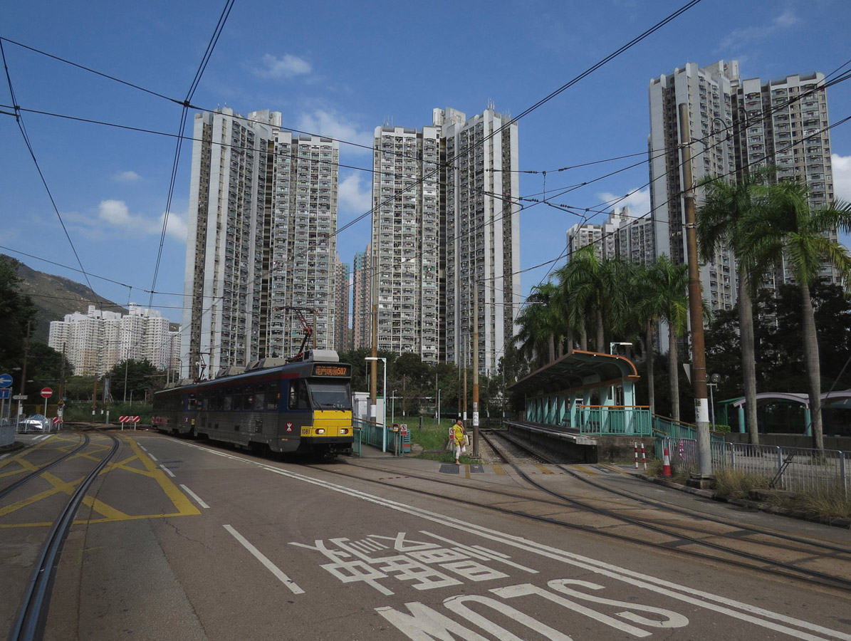 Hong Kong, Kawasaki č. 1081; Hong Kong — MTR Light Rail — Tram Lines and Infrastructure