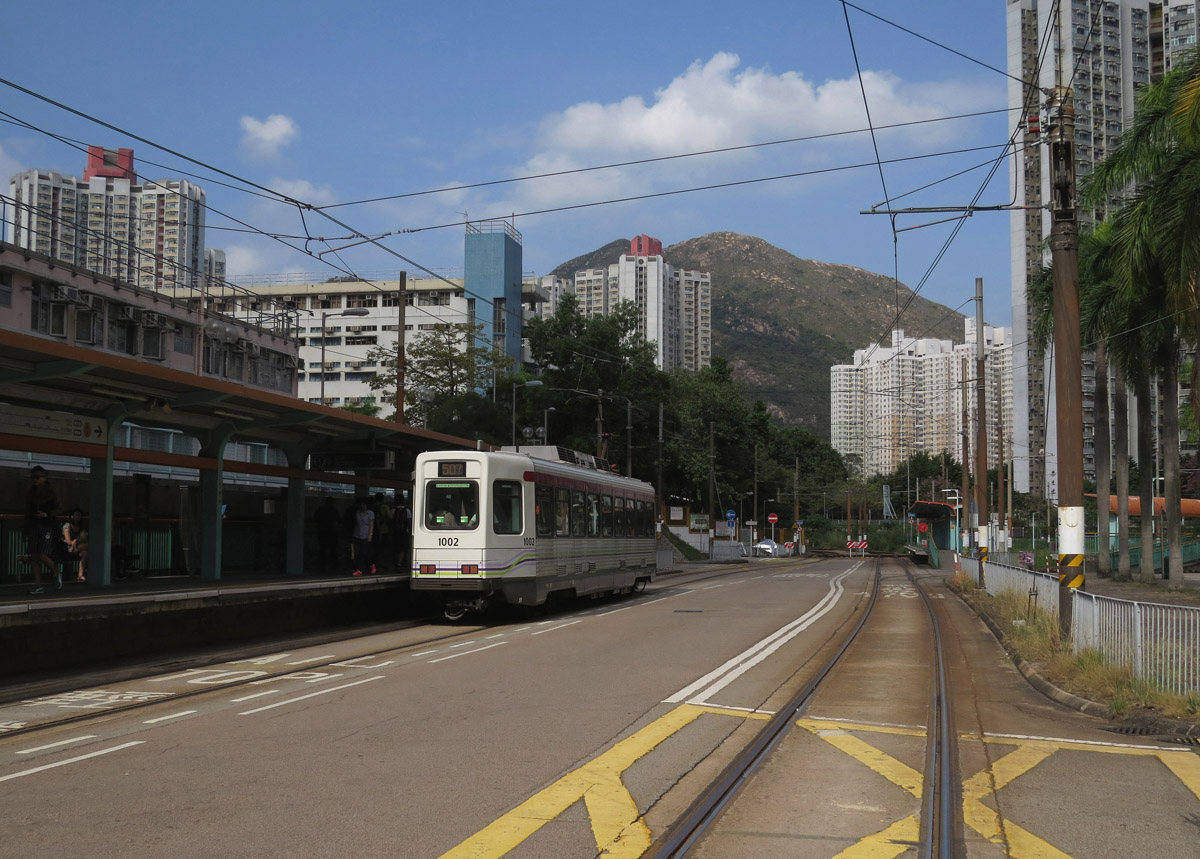 Гонконг, Comeng Phase I LRV (mod. UGL) № 1002; Гонконг — Скоростной трамвай MTR — Линии и инфраструктура