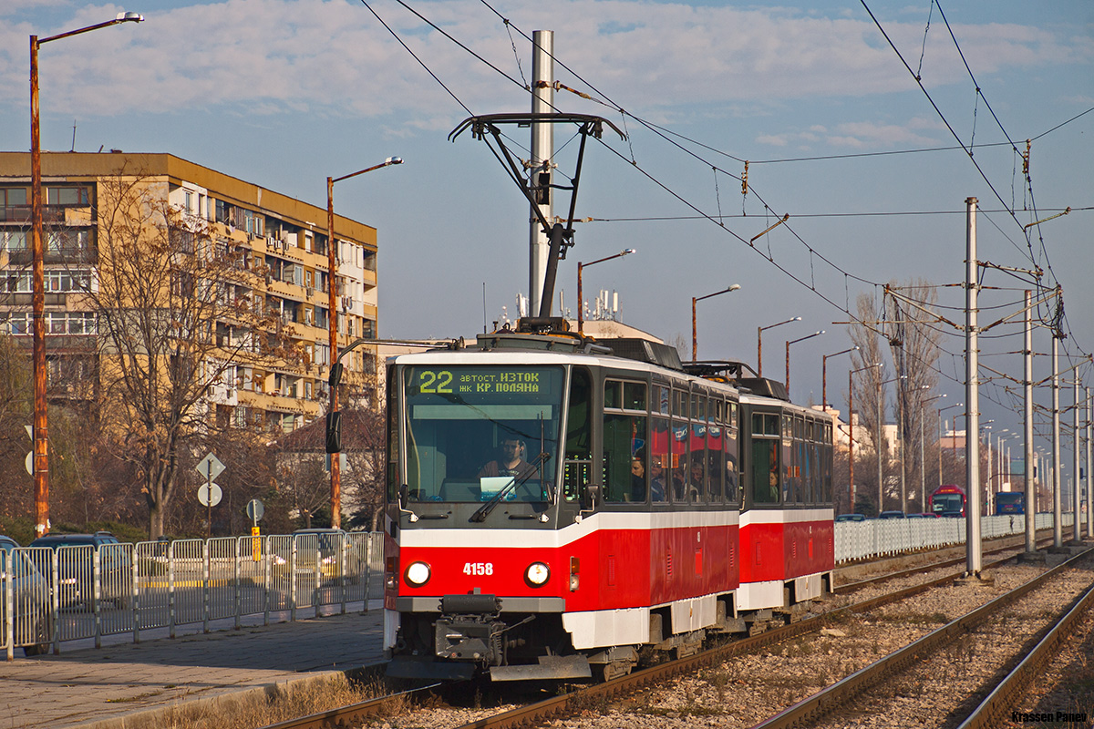 Sofia, Tatra T6A5 № 4158