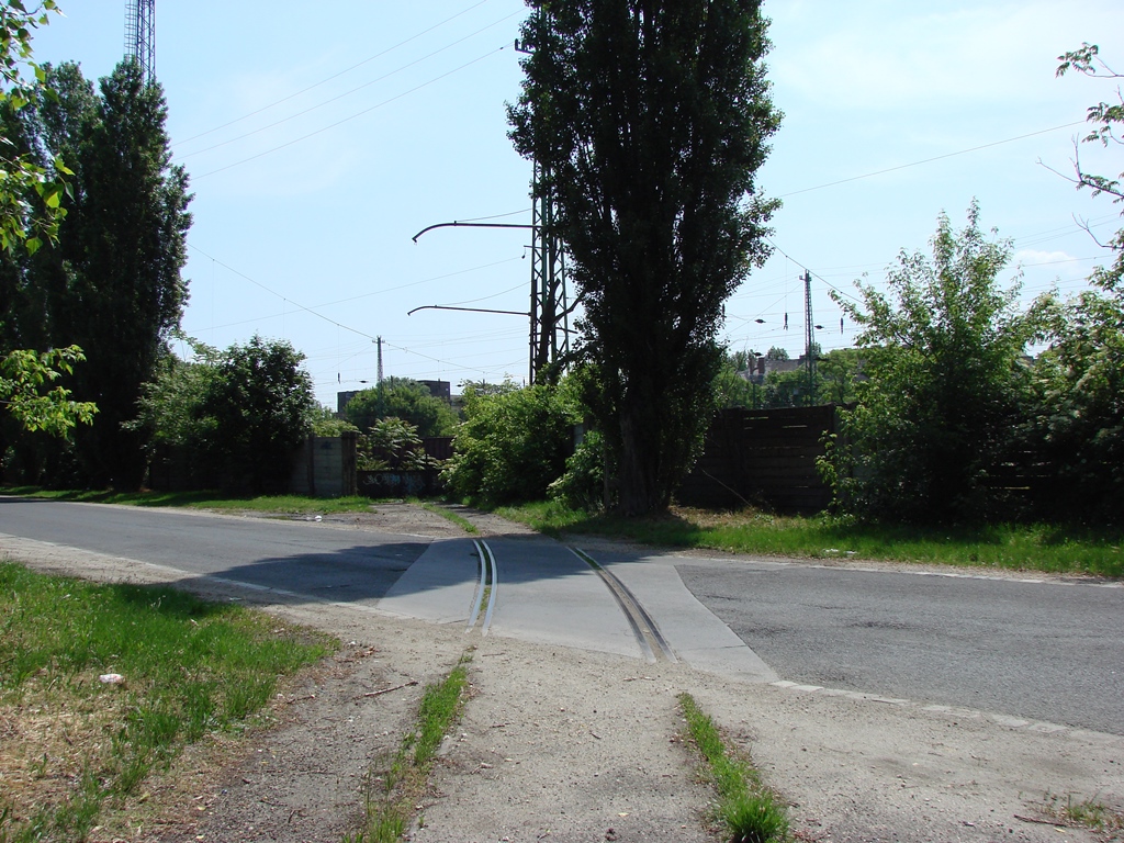 Budapest — Abandoned tram lines