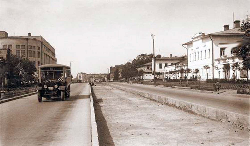 ივანოვოს — The construction of tramways