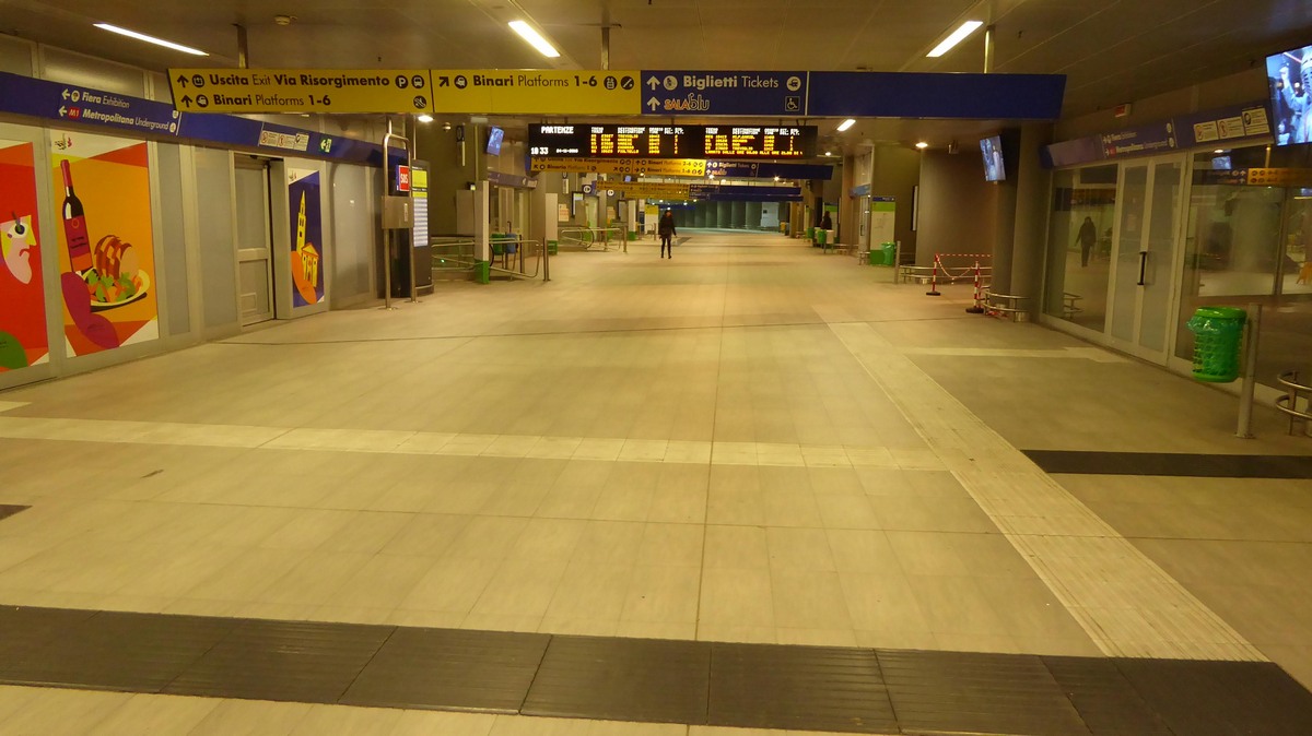 მილანი — Metro — Linea M1; მილანი — S-Bahn