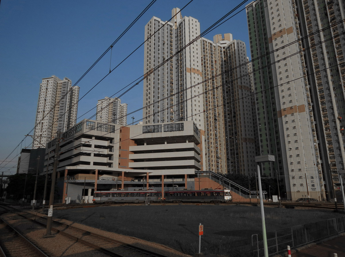 香港 — MTR Light Rail — Tram Lines and Infrastructure