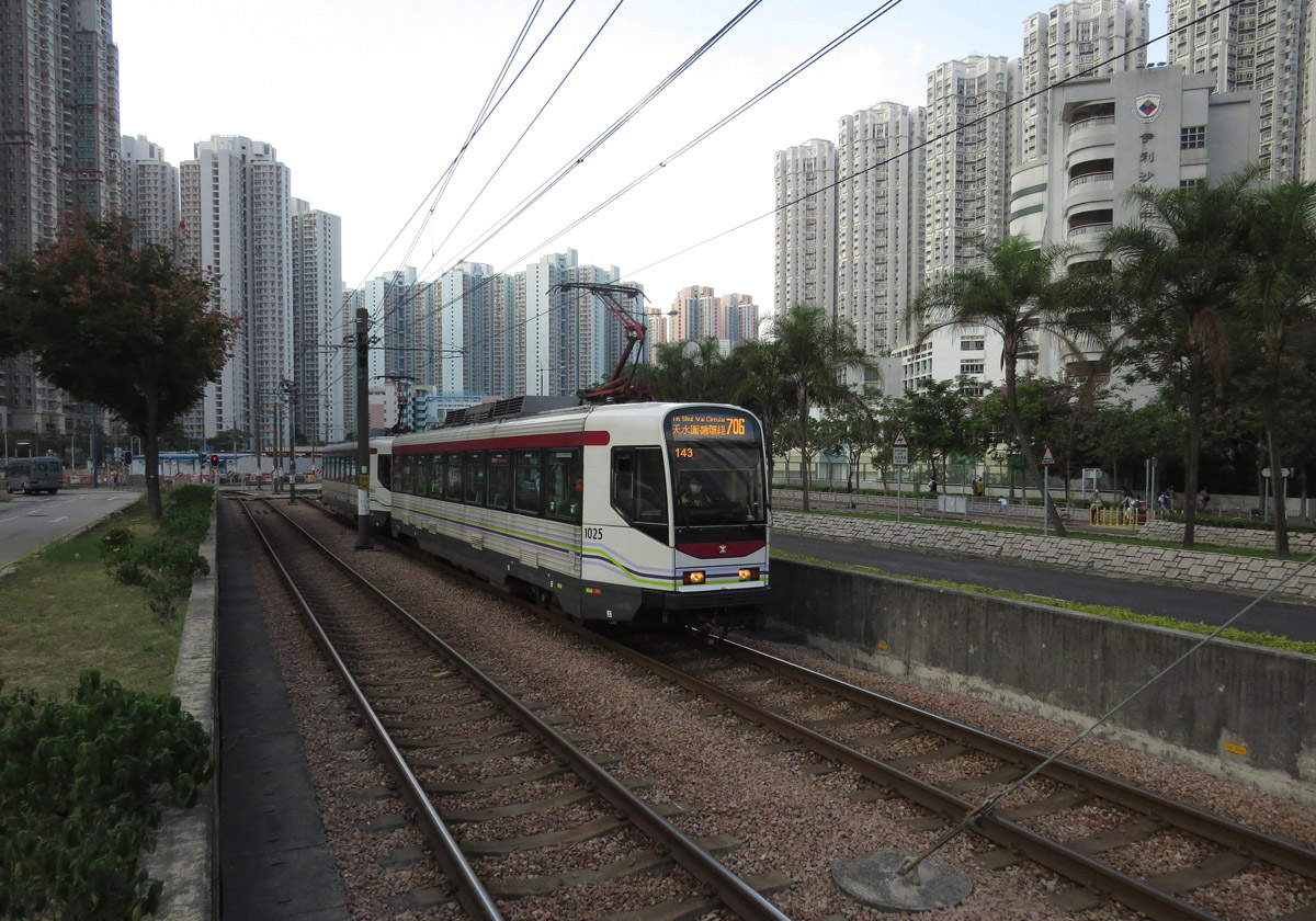 Гонконг, Comeng Phase I LRV (mod. UGL) № 1025
