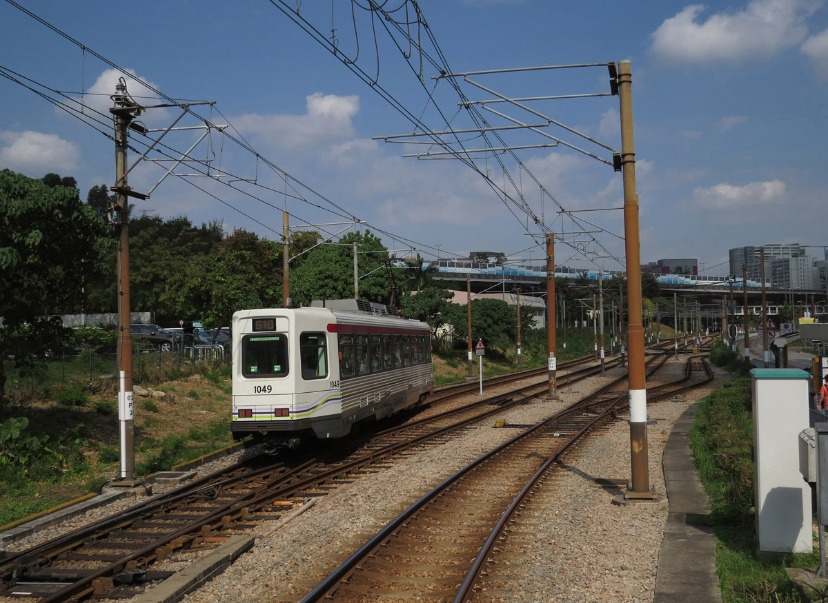 Hong Kong, Comeng A2 Class Nr 1049; Hong Kong — MTR Light Rail — Tram Lines and Infrastructure