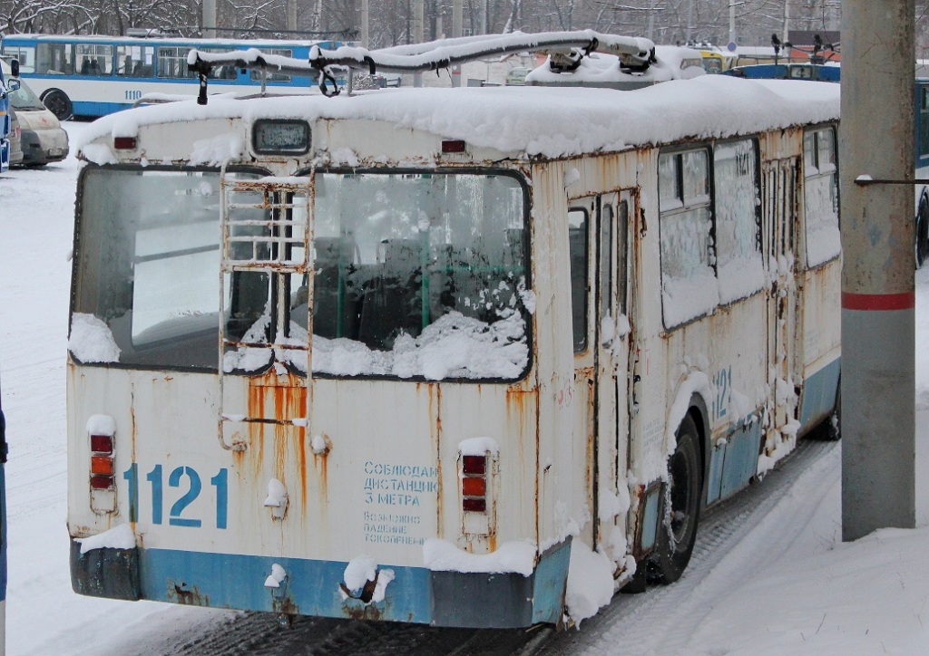 Орёл, ЗиУ-682Г-016  [Г0М] № 1121; Орёл — Списанные троллейбусы в депо