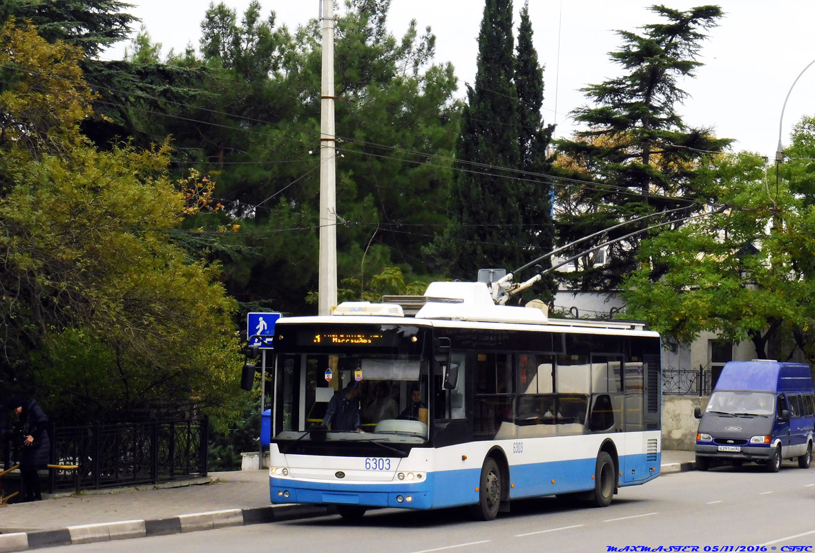 Crimean trolleybus, Bogdan T60111 № 6303