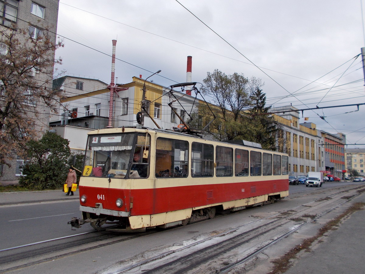 Курск, Tatra T6B5SU № 041