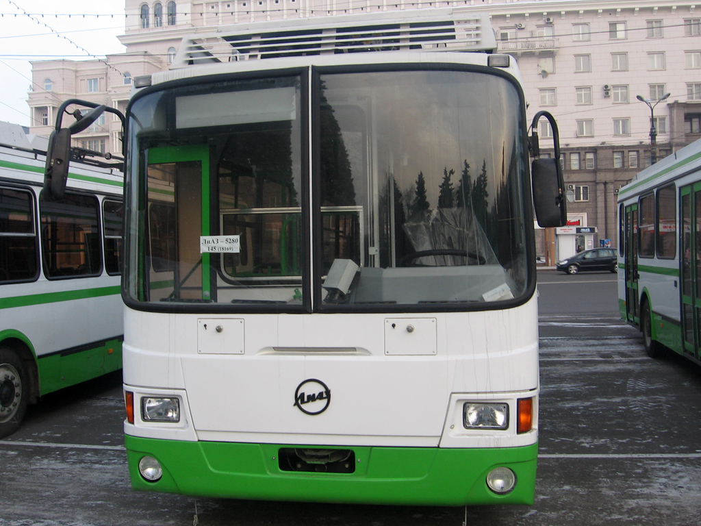 Chelyabinsk, LiAZ-5280 (VZTM) № 1136; Chelyabinsk — Presentation of trolleybuses LiAZ-5280