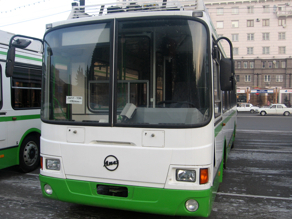 Chelyabinsk, LiAZ-5280 (VZTM) nr. 1139; Chelyabinsk — Presentation of trolleybuses LiAZ-5280