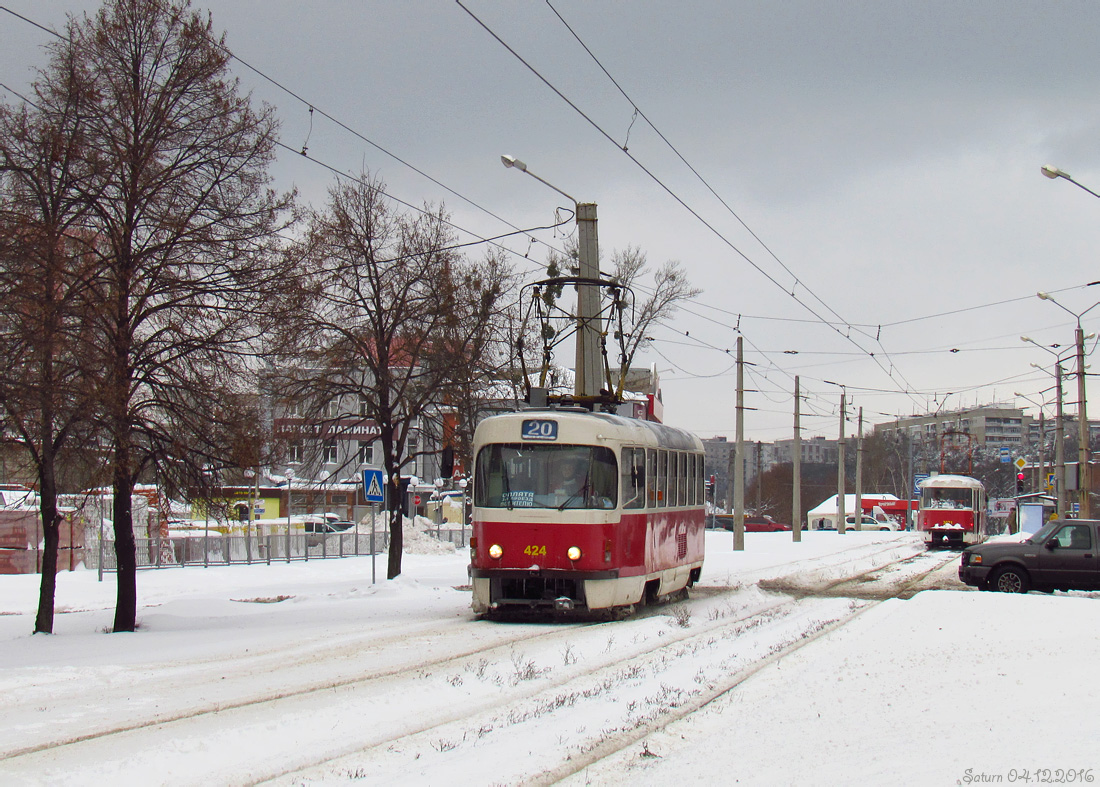 Харьков, Tatra T3SUCS № 424