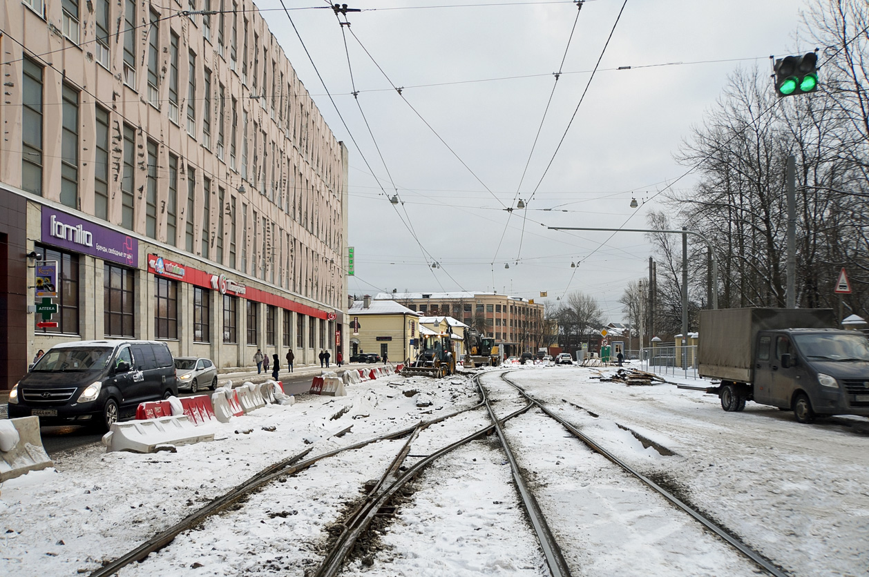 Sankt Petersburg — Track repairs